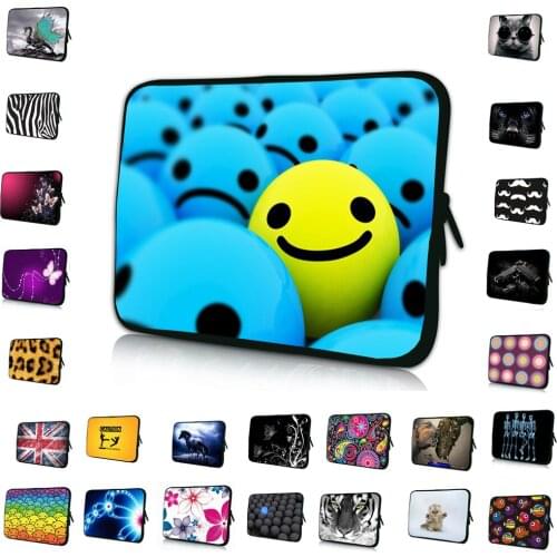 Retail Neoprene 7 10 12 13 14 15 17inch Laptop Sleeve Bag Portable Cover Case For Macbook Dell Acer Aspire One 11 13 Thinkpad PC