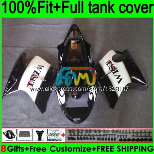 OEM For HONDA Blackbird CBR1100XX 1996 97 1998 99 2000 01 cool Black west 138BS.49 CBR 1100 XX 2002 03 2004 05 2006 2007 Fairing