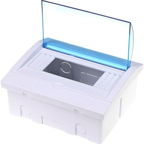 Plastic Circuit Breaker Distribution Box For 5-8 Ways Distribution Protection Box Circuit Breaker Indoor On The Wall