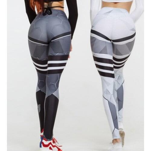 SALSPOR Push Up Leggings Seamless High Waist Leggings Printed Legging New Workout Pants Fast Dry Gym Clothing