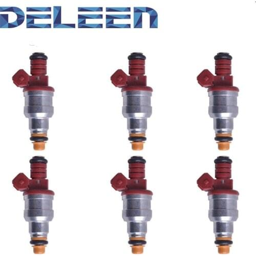 Deleen 6x High impedance Fuel Injector 0280150931 For Ford Car Accessories