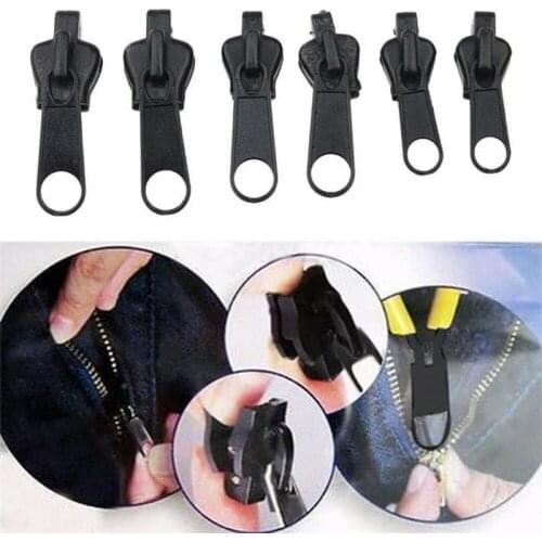 12PCS Instant Zipper Universal Instant Fix Zipper Repair Kit Replacement Zip Slider Teeth Rescue Zippers For 3 Different Size
