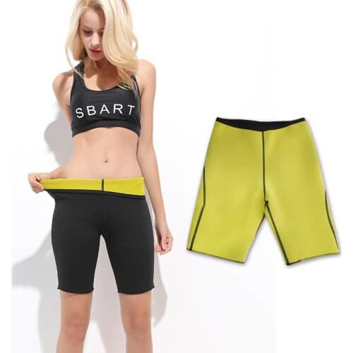Women Sweat Capri Slimming Pants Hot Thermo Neoprene Sauna Leggings Shapewear Shorts 2mm