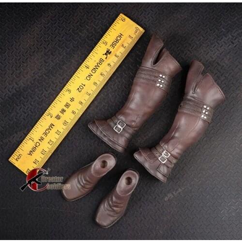 1/6 Scale Male Assassins Creed Boots High Shoes Model for 12in Actient Action Figure Collections Toy