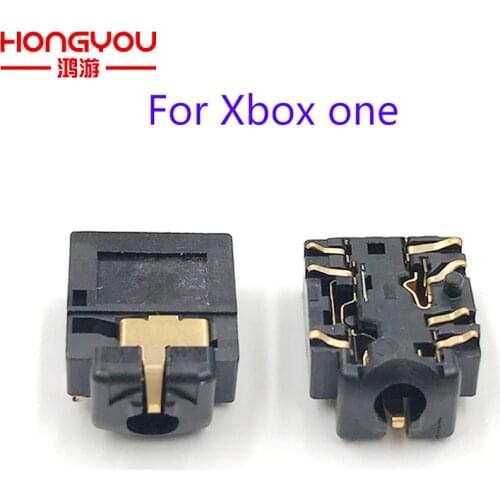 50Pcs Headphone Jack Plug Port For XBOX ONE Controller 3.5mm Headset Connector Port Socket For XBOX ONE