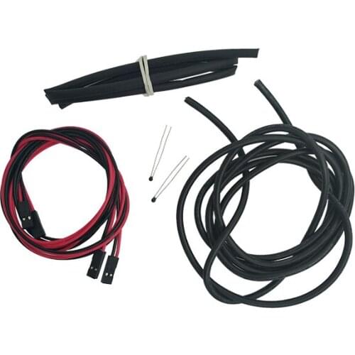 Free Ship 3D Printer reprap Custom hot bed Temperature Measuring Cables Thermal Suit Temperature Sensor Thermistor