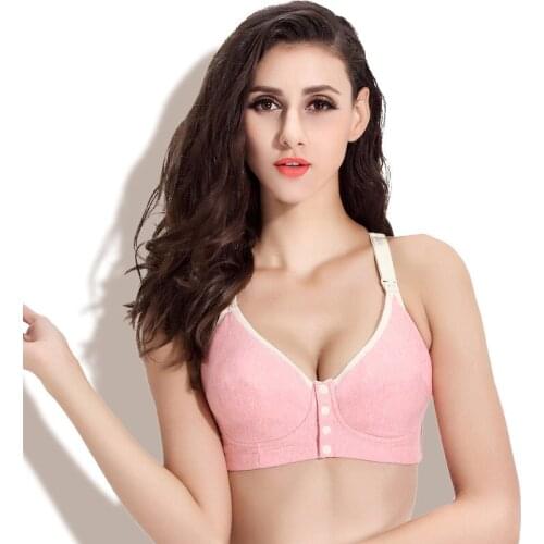 Breast Feeding Wire free cotton Maternity bras prevent sagging for women soutien gorge allaitement Nursing Bras pregnant