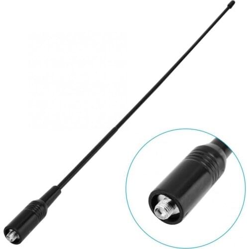 Dual Band High Gain SMA Female Antenna For BAOFENG UV5R UV5RA Two Way Radios Flexible Whip Handheld Antenna 144/430Mhz