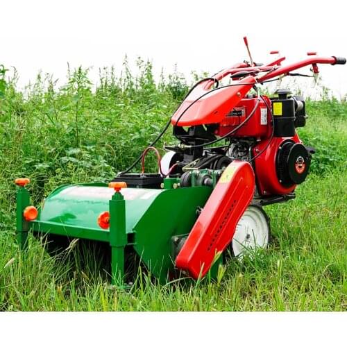 Battery Electric Start Lawn Mower Self Propelled Rotary Lawn Mower Diesel or Gasoline Diesel or Gasoline Engine Grass Cutter