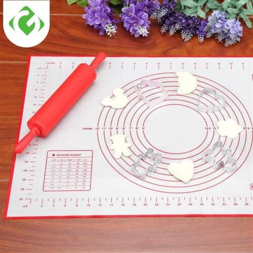 Baking Tools High Temperature Platinum Silicone Mat Food Grade Kneading Pad Eco-Friendly bakery tools silicone baking mat S&L