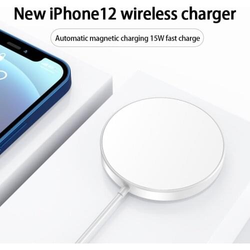 Magnetic Wireless Charger For IPhone 12 Series Phone Fast Charger Magnet Induction Charger For IPhone Wireless Charging Pad