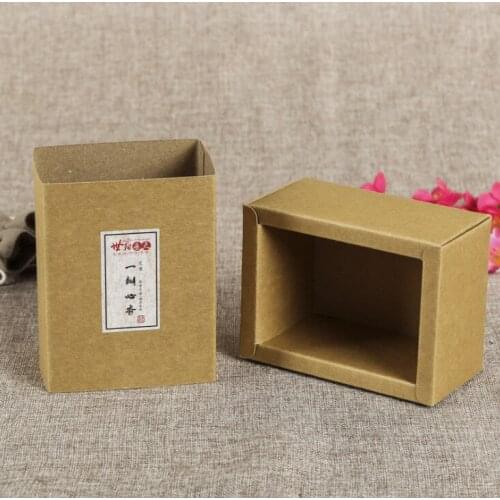 Matte Lamination cardboard drawer box Printing,Sliding open Custom Kraft Drawer Box Packaging ---PX11538