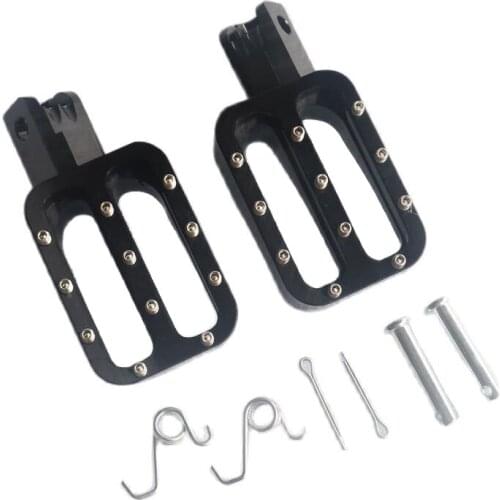 Motorcycle CNC Foot Pegs Pedals Foot Rests fit for Cross-country motorcycle modification parts pedal Huayang Bosuer Universal