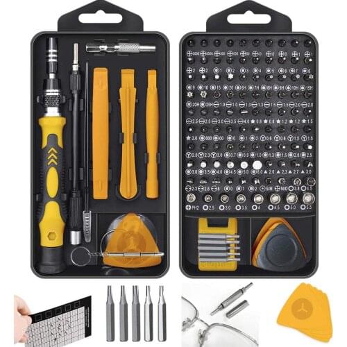 New Mini 130 in 1 Screwdriver sets Magnetic,Professional Precision Screwdriver Tools Sets,Repair for PC/Mobile Phone/Computer