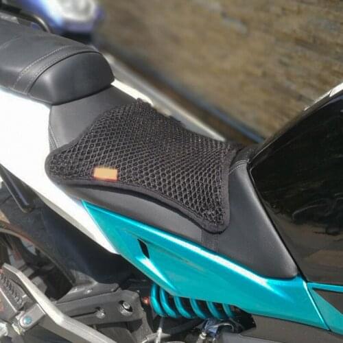Newly Motorcycle 3D Mesh Cushion Breathable Comfortable Heat Insulation Cushion Non-slip for Summer Cycling