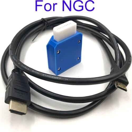 Suitable for Nintendo Gamecube Mini HDMI-compatible adapter, suitable for NGCs 5FT HDMI-compatible output conversion cable