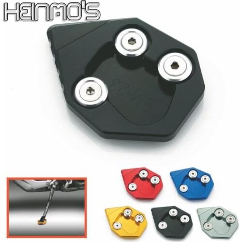 Kickstand Side Stand Plate Extension Enlarger Plate Pad For BMW Motorcycle S1000RR S 1000RR S1000 RR 1000 2015 2016 Accessories