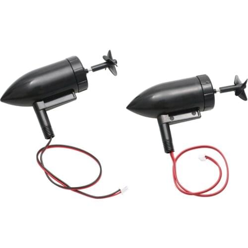 7.4V Underwater Thruster 1000RPM ROV Propulsor 390 Brushed Motor Engine 27mm 3-blade Propeller DIY for RC Bait Boat Parts