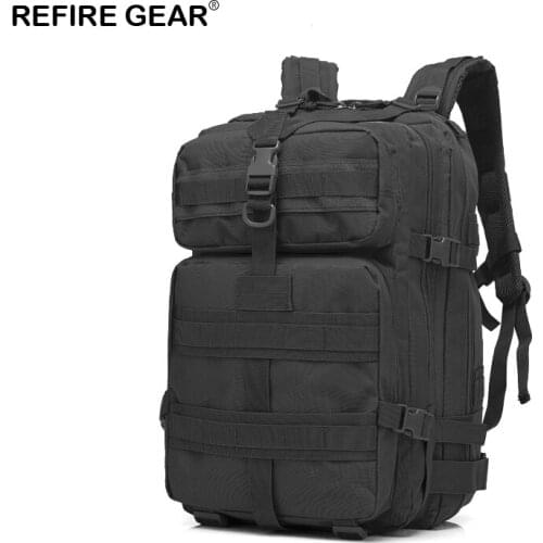 Refire Gear Outdoor Hike Backpack Trekking Camouflage Bag Waterproof Multifunctional Climbing Hunting Backpack Schoolbag 55L