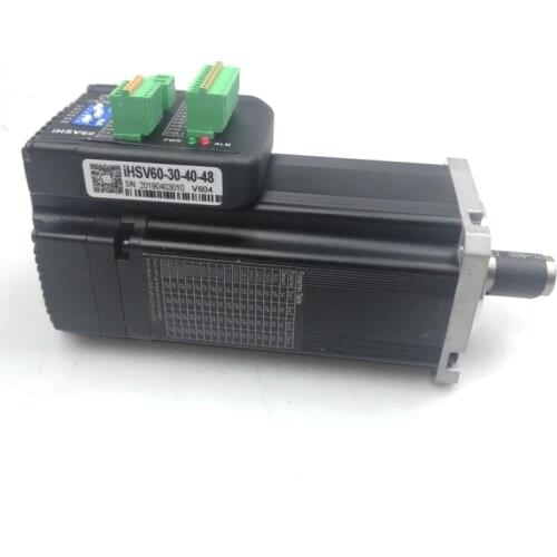 JMC 48V 400w servo motor set permanent magnet small machine 3000rpm 1.27NM, communication speed: 9.6Kbps V603 upgrade V604