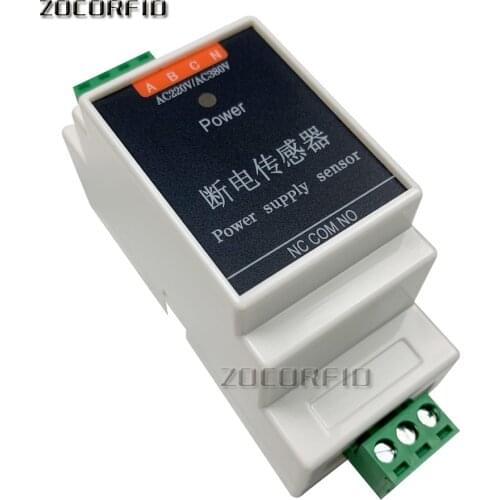 AC Power Failure Alarm Power outage Power cut sensor Aquarium power failure detection 220v/380v three-phase alarm controller