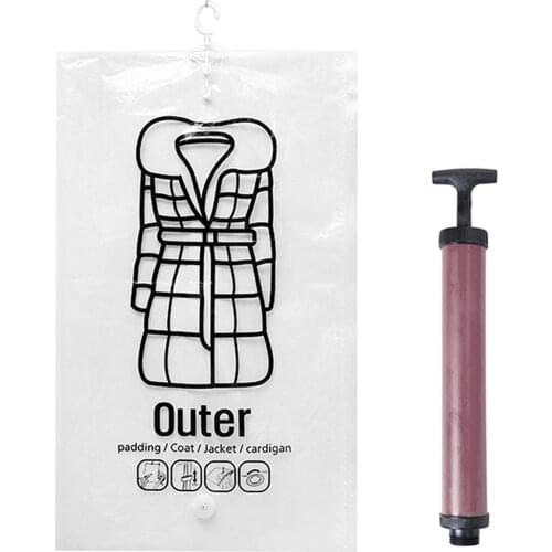 Air-Tight, Mildew-Proof And Moisture-proof Side Zipper Clothes Hanging Garment Dust Cover Home Storage Bag Wardrobe Hanging