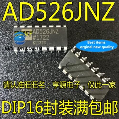 10Pcs AD526JNZ AD526JN AD526 DIP-16 Software programmable gain amplifier in stock 100% new and original