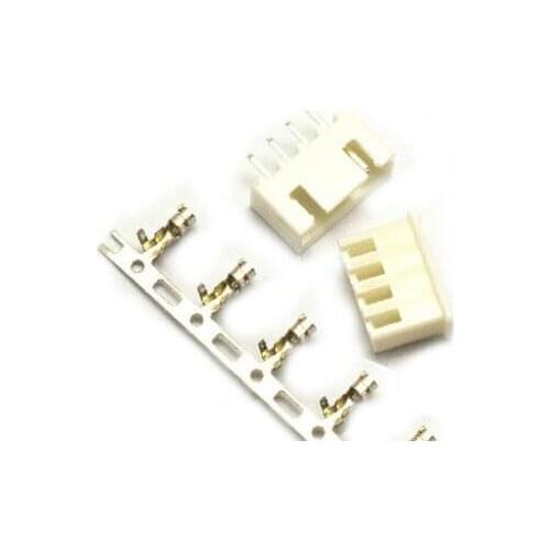 100pcs 4 Pin Connector leads Heade 2.54mm XH-4P Kit