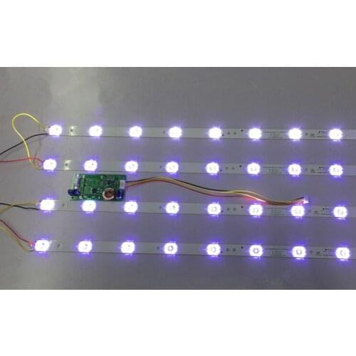 12pcs x 32 inch LED TV Backlight Strips 4708-K320WD-A2213K01 for 32'' TCL LE32D59 & for Philips 32PFL3045 8-LEDs 618mm