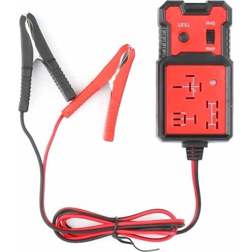 Automotive Relay Tester 12V Car Battery and Alternator Checker Tester Analyzer Diagnostic Tool