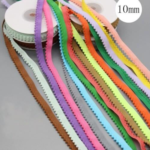 10MM Pom Pom Trim Ball Fringe Ribbon DIY Sewing Accessory Lace Eastic For Home Party Decoration