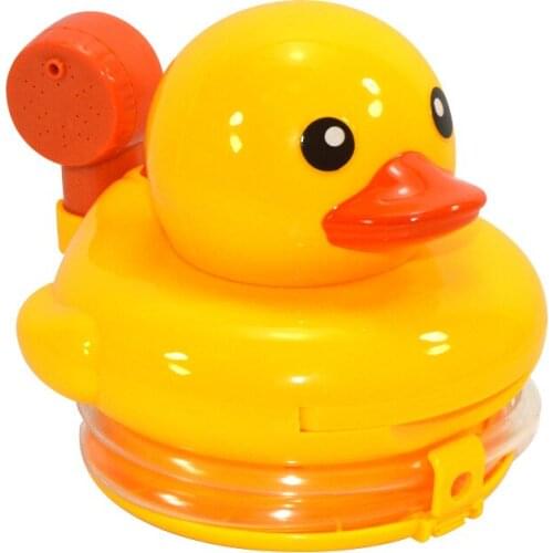 Big Yellow Duck Showertoy Bathtub Swimming Pool Bathing Childrens Toys Baby Water Toys Bath Toys for Toddlers Toddler Toys