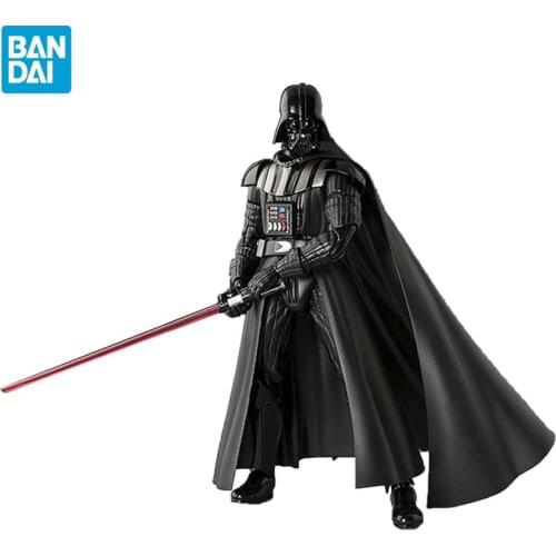BANDAI Tamashii Nations S.H.Figuarts Star Wars Darth Vader Anakin Skywalker Mandalorian 15 Cm PVC Action Figure Model Kids Toys