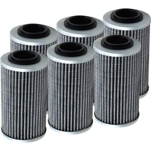 1/2/4/6 pcs Motorcycle Oil Filter For JOHN DEERE TRAIL BUCK 650 EXT EX 650 2005