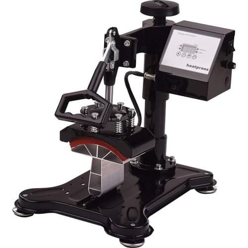 5.5x3 Inch Swing Away Combo Digital Hat Cap Heat Press Thermal Transfer Machine