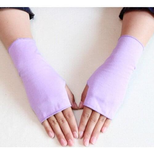 Summer Women Fingerless Thin Short Gloves Sunscreen UV Protection Cycling Driving Gloves Sexy Half Finger Touch Screen Mittens