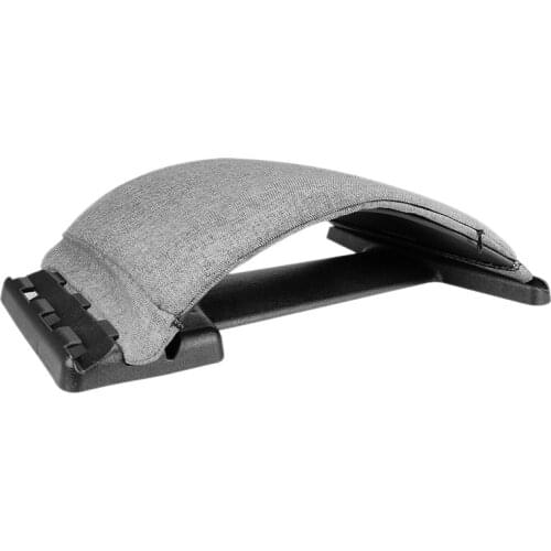 Back Massager Stretcher Relax Stretcher Lumbar Support Spine Pain Relief Chiropractic Lumbar Back Stretching Device