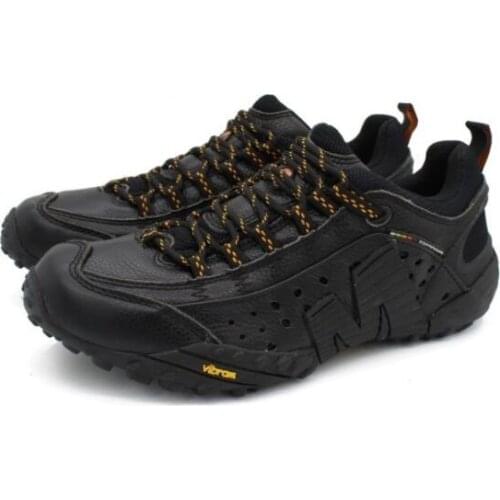Merrell Mans Shoes Ventilation Anti-slip Climbing Shoes Cowhide Outdoors Sports Shoes Cross-country Walking Sneakers 39-45