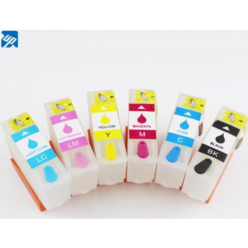 UP 378 378XL T3781 T3791 Refillable ink cartridge For Epson xp-8500 xp-8505 xp-8600 xp-8605 Europe Printer auto reset chip