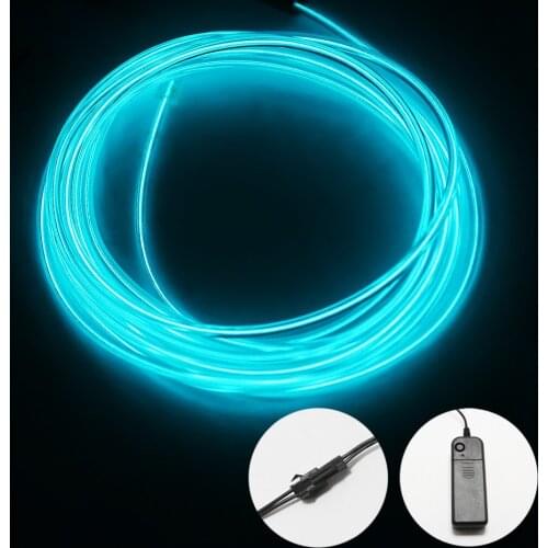 Neon Light El Led Neon Wire Under Car Flexible Soft Tube Lights Christmas LED Strip Sign Anime/Body Woman/Rooms Rope Light RGB