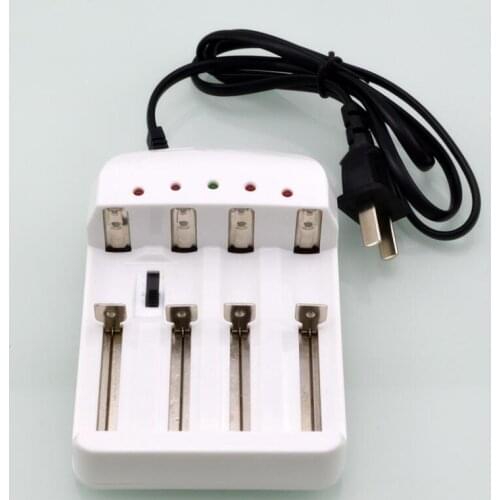 Nickel-hydride nickel-nickel zinc-zinc lithium iron phosphate and lithium battery 4-slot charger 18650 four-slot charger for bat