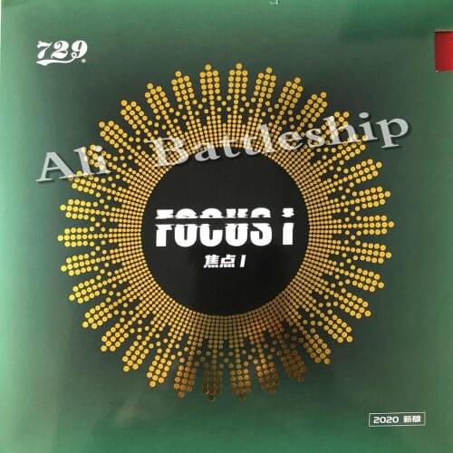 Original RITC 729 Friendship FOCUS I FOCUS 1, FOCUS-1 pips-in table tennis pingpong rubber with sponge