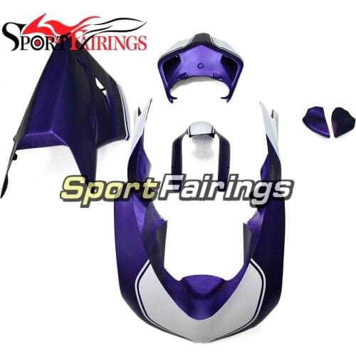 Fiberglass Racing Full Fairing Kit For Ducati 1198 1098 848 2007 2008 2009 2010 2011 2012 Motorcycle Bodywork Gloss Purple White