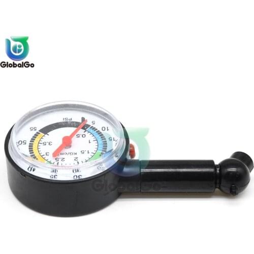 Tire pressure monitoring system 0-50 psi Tire Pressure Gauge Dial Meter wheel air pressure Tester for Auto Motor Car Truck