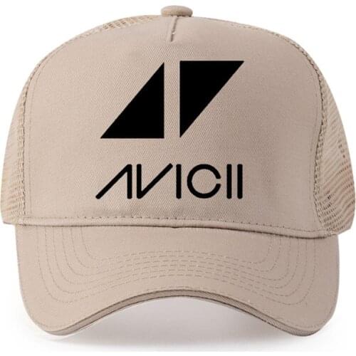 High quality pure cotton Men Avicii DJ logo Printed Baseball cap Fashion Style cap women