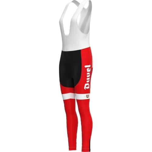 1992 Racing Belgium Duvel Team Retro Woman Cycling Trousers Triathlon Mtb Bike Skinsuit Pants Gel Pad Pantalón ciclismo mujer