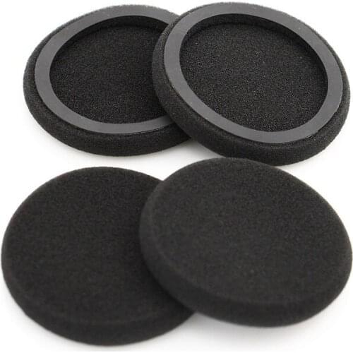 1 Pair(2Pcs) 58mm Soft Foam Earbud Headphone 5.8cm Ear pads Replacement Sponge Covers For Earphone K420 K412P K403 PX90 H053