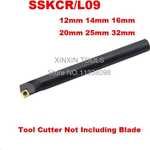 1PCS 12mm 14mm 16mm 20mm 25mm 32mm SSKCR09 SSKCL09 S20R-SSKCR09 S16Q-SSKCR09 the Right/Left Hand CNC Turning Lathe tools