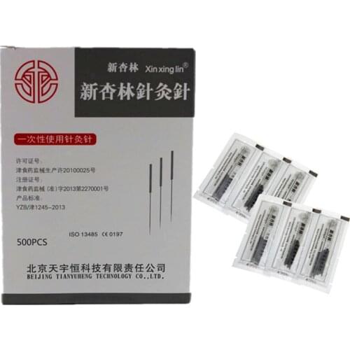 1500 Pcs Disposable Sterile Acupuncture Needle With Tube Needle High Quality Acupuncture Needle Single Use