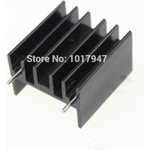 2 Pieces lot 25x23x16mm Aluminum Heatsink FOR MTDA7294 L298 TO-220 Transistors Amplifier